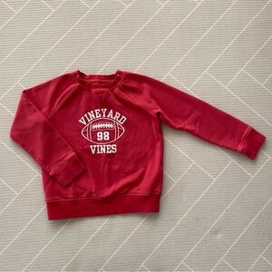 Vineyard Vines Crab Shell Cotton Blend Graphic Sweatshirt Boy’s Size 7